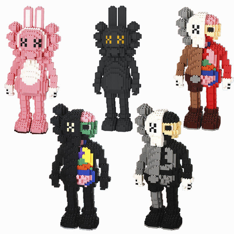 カウズ KAWS  Dissected Companion： Nanoblock  ナノブロック「360mm」0906-13
