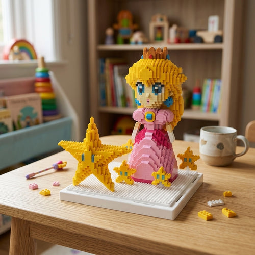 Marioブロック：  Mario Princess Peach「210mm」260403-5