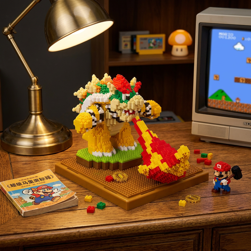 Marioブロック：  Mario Bowser「135mm」260403-4