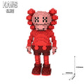 カウズ  KAWS Companion RED： Nanoblock  ナノブロック「220mm」251225-5
