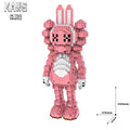 カウズ  KAWS Companion PINK： Nanoblock  ナノブロック「220mm」251225-6