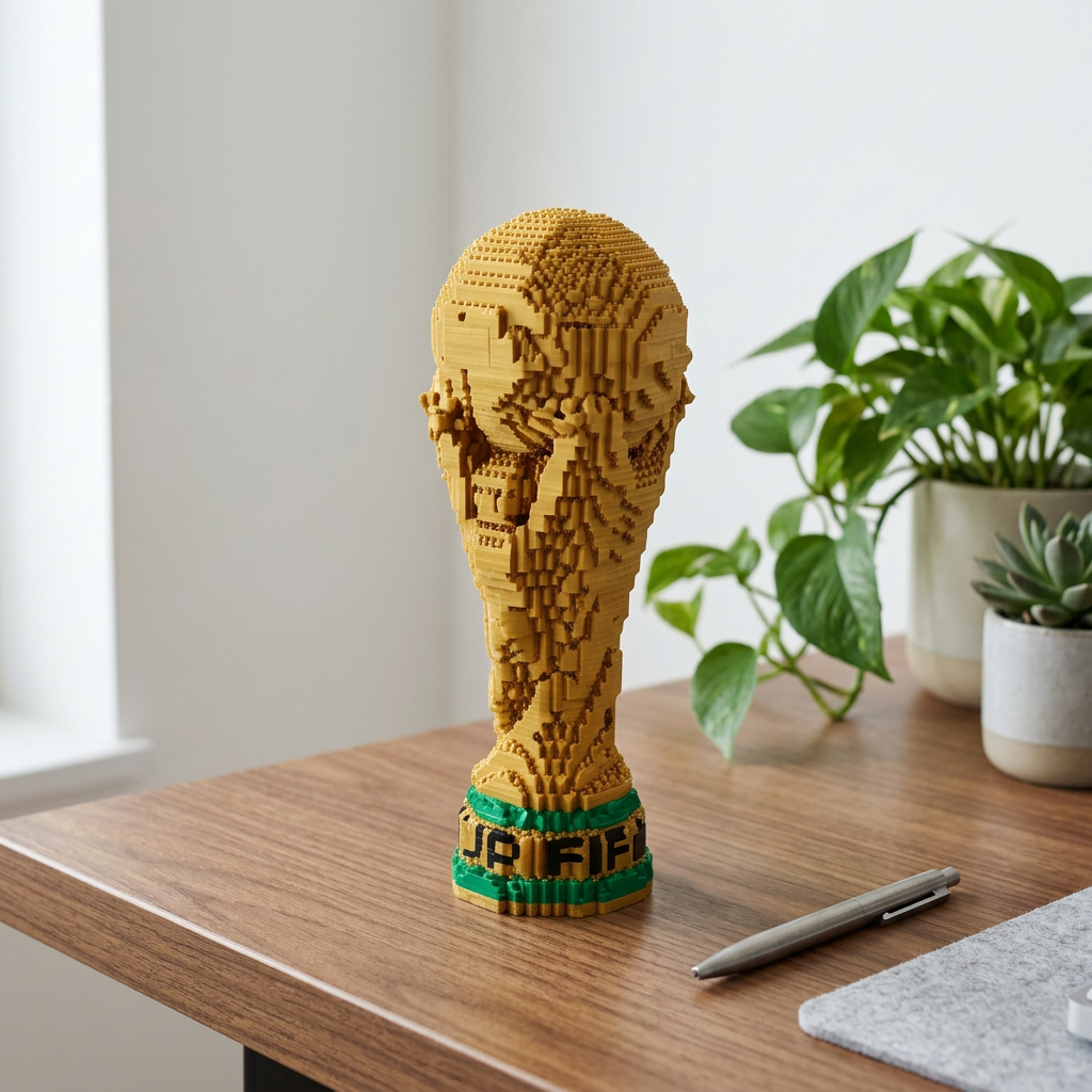 ブロック【FIFA W杯トロフィー ハイグレード版】260423-4