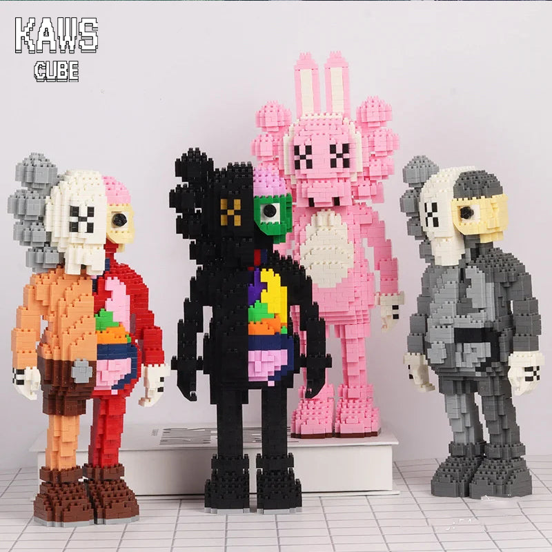 カウズ KAWS  Dissected Companion： Nanoblock  ナノブロック「360mm」0906-13